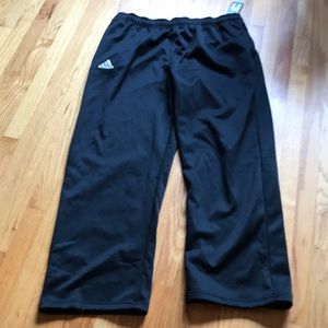 Adidas Black tech Fleece Pants XL